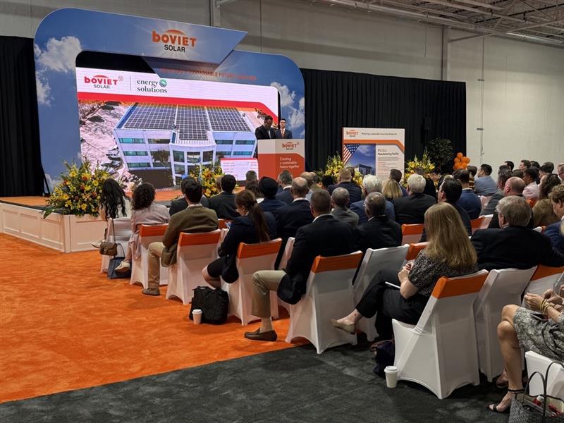 ESAS attends the Boviet Solar Grand Opening