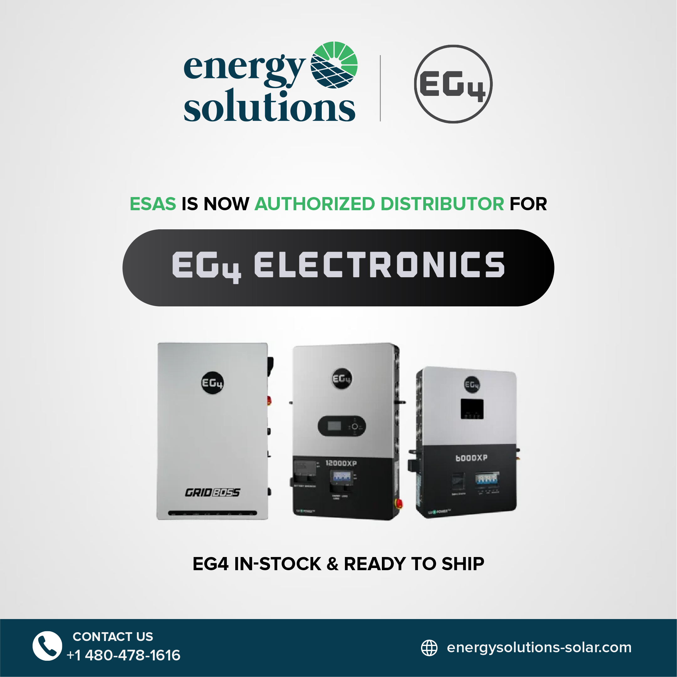 EG4 Electronics Authorized Distributor in Arizona, USA
Energuy solutions and supplies (ESAS)