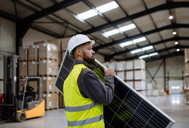 Solar Warehouse by Energy Solutions and Supplies LLC, USA