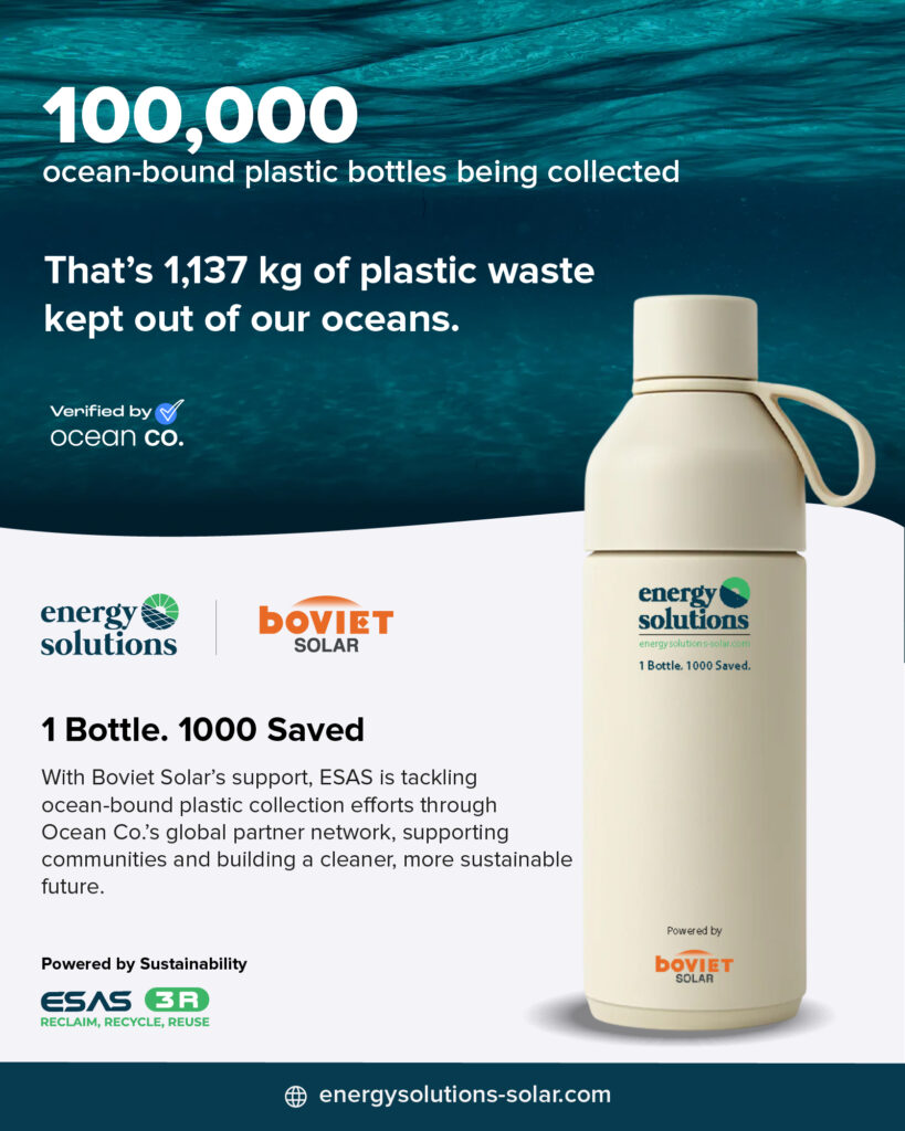 ESAS, action against ocean plastic, sustainability