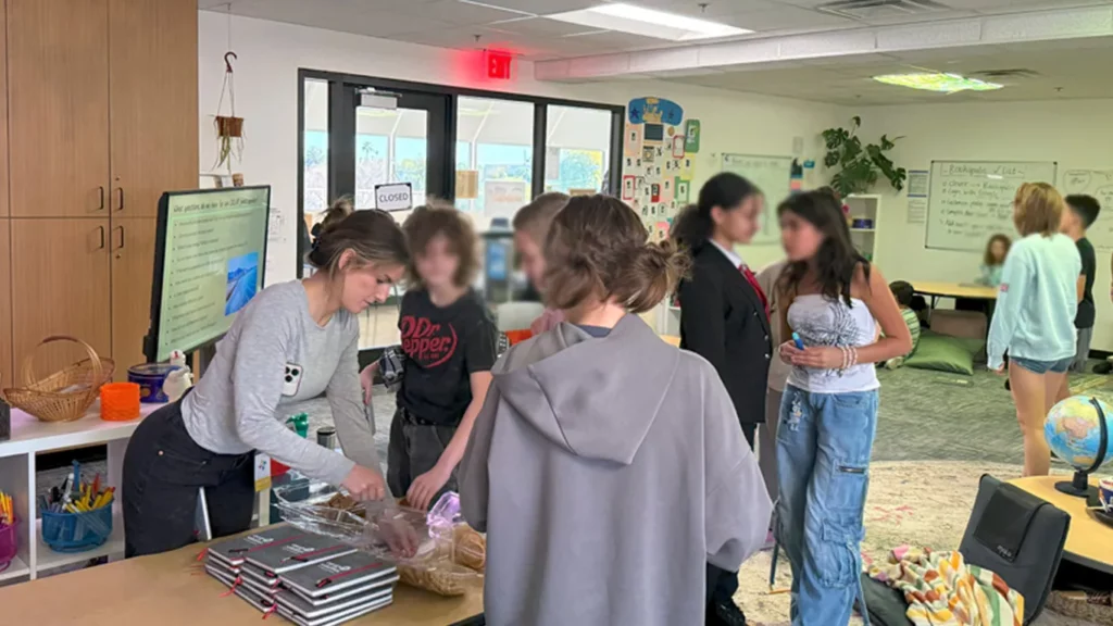 cookies and journal to the learnes at phoenix modern